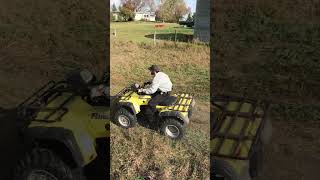 Honda Foreman 450 and 400 Jump honda offroad [upl. by Sarson684]