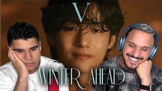 BEST FRIENDS REACT TO V Winter Ahead with PARK HYO SHIN Official MV [upl. by Eicyak]