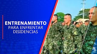 El entrenamiento de las Fuerzas Militares para enfrentar a las disidencias de Iván Mordisco [upl. by Aluap]