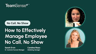 How to Effectively Manage Employee No Call No Show [upl. by Lunt]