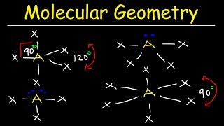 Molecular Geometry amp VSEPR Theory  Basic Introduction [upl. by Nytsuj]