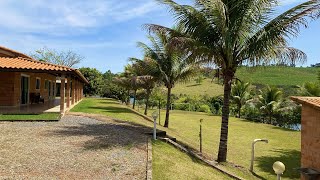 LINDA CASA DE SÃTIO EM 8 HECTARES NA MARGEM DA REPRESA  A VENDA EM GUAPÃ‰ MG [upl. by Weber579]