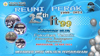 Reuni Perak 25 Tahun Angkatan 99 FT Untan Pontianak 28 September 2024 [upl. by Aniakudo176]