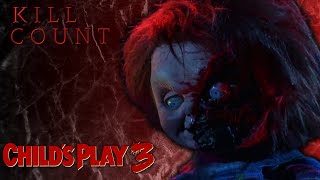 Childs Play 3 1991  Kill Count [upl. by Eiznek888]