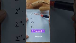 Menghitung 2 Pangkat X shorts maths [upl. by Nareik]