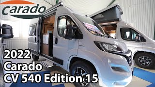 Carado CV540 Edition 15 2022 Camper Van 2022 541 m [upl. by Boeke795]