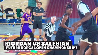 Riordan vs Salesian  Elite Norcal Matchup at Section 7  Future Norcal Open Championship [upl. by Marja183]