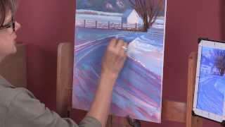 Preview  Landscape Painting in Pastel Snow with Liz HaywoodSullivan [upl. by Leak]