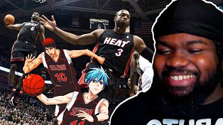 Kagami and Kuroko the next Lebron and Wade Hood Kuroko No Basketball NBA Dreams Ep 2 REACTION [upl. by Avenej402]