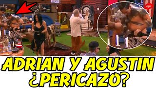 ADRIAN Y AGUSTIN ¿SE METEN PERICAZO EN FIESTA TODO EXPLOTA LA CASA DE LOS FAMOSOS MEXICO 2 EN VIVO [upl. by Nirtiak734]