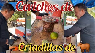 CEVICHES DE CRIADILLAS DE 🐂 CEVICHES CRISTIAN MERCADO DE ANTIGUA GUATEMALA FRENTE A PARQUEO DE TAXIS [upl. by Yrrum]