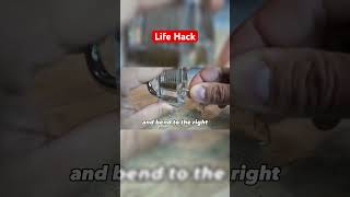 How To Pick Open A Lock With A Paperclip 😎  life hack [upl. by Ayekin553]