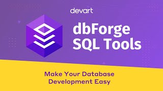 dbForge SQL Tools – 15 essential SQL Server development tools in one package [upl. by Oiziruam]