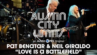 Pat Benatar amp Neil Giraldo on Austin City Limits quotLove is a Battlefieldquot [upl. by Enyalaj]