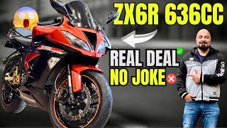 KAWASAKI NINJA ZX6R 636CC  NOW IN ISLAMABAD  BIKE MATE PK [upl. by Euphemiah]