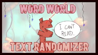 i never learned to read Word World  Text Randomizer [upl. by Proctor]