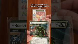 Core Set ONLY Defeats Expert Ronan marvelchampionslcg [upl. by Tterb]