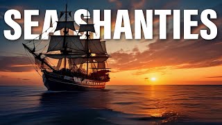 Relaxing sea shanties ocean ambience sea shanty ambience seafaring songs sailing ship sounds [upl. by Euqinimod]