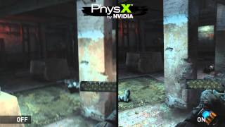 Metro Last Light PHYSX tech demo [upl. by Alenson]