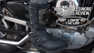 Icon 1000 Elsinore HP Boots Review  GetLoweredcom [upl. by Jahncke]