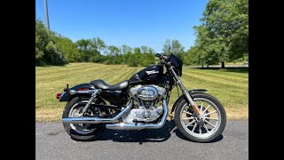 2008 HarleyDavidson 883 Sportster XL883 24547 Miles w Extras RUNS GREAT  4995 [upl. by Porett]