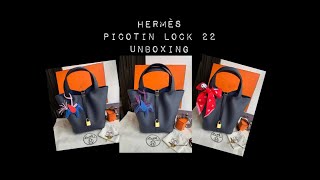 Hermès Picotin Lock 22 Unboxing [upl. by Sears]