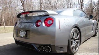 Sound Stock 2014 Nissan GTR [upl. by Aytida]