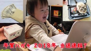 ２０１８年 年賀はがき お年玉くじ抽選会 速報？？（平成３０年） [upl. by Havener762]