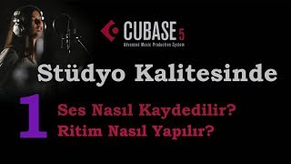 Stüdyo Kalitesinde Ses Kaydı NASIL Yapılır 1 Ritim NASIL Yapılır [upl. by Erreip]