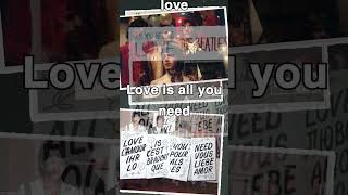 the Beatles  All You Need Is Love Lyrics Video lyrics thebeatles lovesong [upl. by Atiuqrahc743]