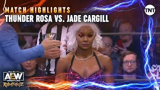 Tensions Run High Between Thunder Rosa and Jade Cargill [upl. by Nodroj]