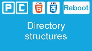 HTML5 and CSS3 beginners tutorial 8  directory structures [upl. by Eitsud]