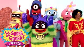 Yo Gabba Gabba 306  Superhero  Full Episodes HD  Season 3 [upl. by Fabien77]