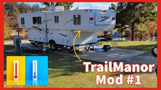 TrailManor PopUp Camper  Lets Insulate It Better [upl. by Geesey194]