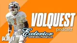 Volquest talks spring football updates BIG recruiting weekend recap New Lady Vols coach amp more [upl. by Shiau404]