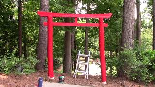 Building a Torii Gate [upl. by Notsae]