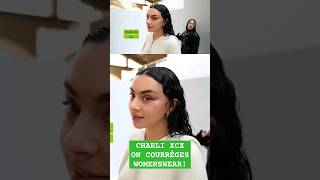 CHARLI XCX REVEALS HER COURRÈGES COUPS DE COEUR charlixcx fashion courreges [upl. by Ursula]