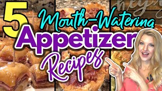 5 Unbelievable APPETIZER RECIPES You Will Make Again amp Again  SUPERBOWL APPETIZERS You MUST TRY [upl. by Ahsirak]