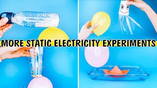 7 Cool Static Electricity Science Experiments for Kids [upl. by Laundes922]