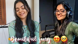 Ahaana krishna singing Nee Himamazhayayi 😍🥺❤️ [upl. by Nothgiel]