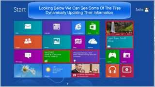 Windows 8  Beginners Guide Part 1  Start Screen amp Charm Bar Tutorial [upl. by Raynah]