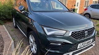 Seat Ateca Xperience 2021 UK Car start up [upl. by Friedland]