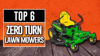 Best Zero Turn Lawn Movers 2024  The Only 6 You Should Consider Today [upl. by Lyrem]