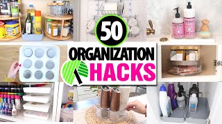 50 BEST Dollar Tree Organization HACKS EASY ways to get organized in 2024 [upl. by Sage452]