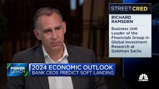 Goldman Sachs Richard Ramsden on the 2024 outlook for banks [upl. by Jobi]