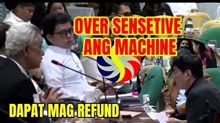 OVER SENSETIVE ISSUE NA MACHINE SA LOTTO INEMBISTIGA NI SEN TULFO [upl. by Showker]