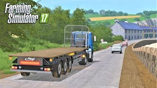 Farming Simulator 2017  SELLING BALES  BGA 🤑 Sandy Bay  Episode 19 [upl. by Atteyram]