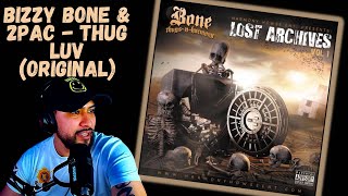 BIZZY BONE FT 2PAC amp SYLK E FINE THUG LUV REACTION [upl. by Rolo]