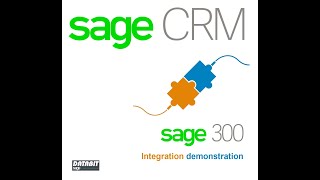 Sage CRM integration with Sage 300 [upl. by Siekram]