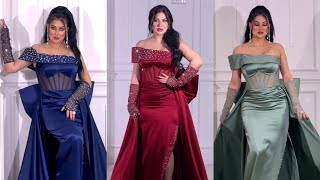 فساتين سهرة و سوارية 2024 تصاميم جذابة للمناسبات الخاصة الجزء 1 Evening Dresses For wedding Night [upl. by Wende]